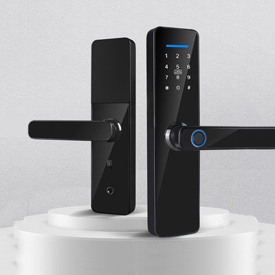 바이오메트릭 지문 Wifi 잠금 Tuya Zigbee TTlock 스마트 디지털 문 잠금