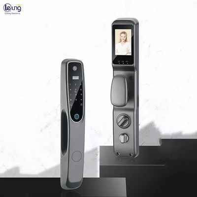 카메라와 함께 지문 Wifi 문 잠금 알루미늄 합금 비디오 문 잠금