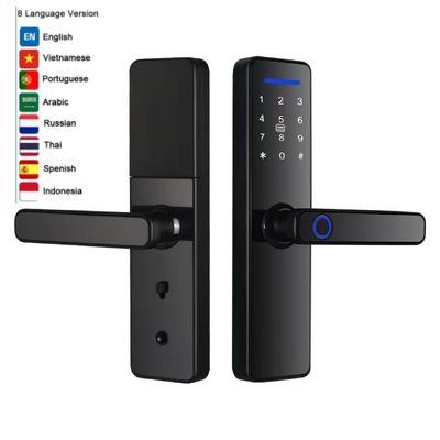 원격 제어 스마트 잠금 TTlock Tuya 지문 내부 문 잠금