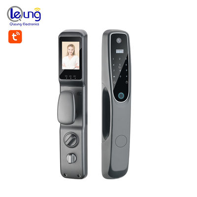 Tuya 스마트 문 잠금 코드 카메라 지문 키보드 문 잠금