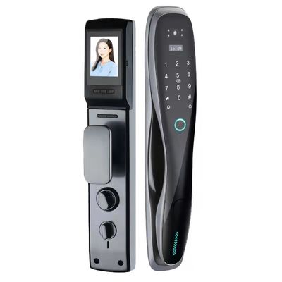 완전 자동 카메라 문 잠금 USmart Go App 아파트용 알루미늄 합금
