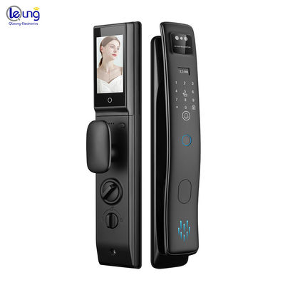 자동 3D 얼굴 인식 카메라 Tuya 스마트 잠금 비디오 통화 S958max 디지털 문 잠금