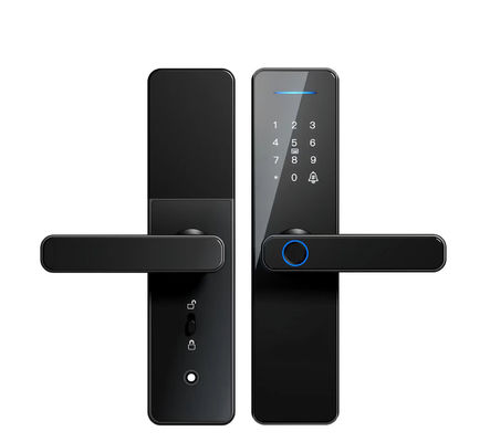 Qleung S811 고품질 스마트 디지털 지문문 잠금 Tuya Wifi TTlock 리모컨 스마트 홈 도어 잠금