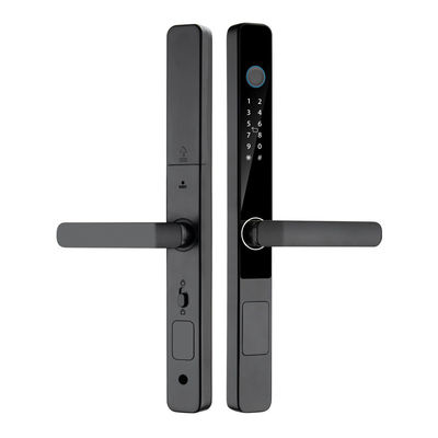 디지털 외부 IP65 방수 지문 비밀번호 카드 Tuya TTlock 앱 리모컨 잠금 해제 스마트 홈 도어 잠금