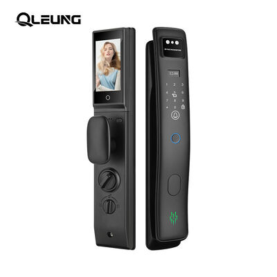 자동 지문 3D 얼굴 인식 도어 잠금 장치 손바닥 지문 LCD 디스플레이 Tuya 활성 영상 통화 WiFi 액세스 제어 디지털 도어 잠금 장치